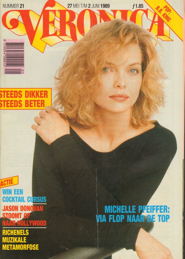 VERONICA magazine side cover Issue 21 27 May 1989