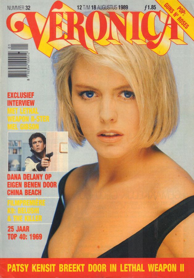 VERONICA magazine side cover Issue 32 12 August 1989