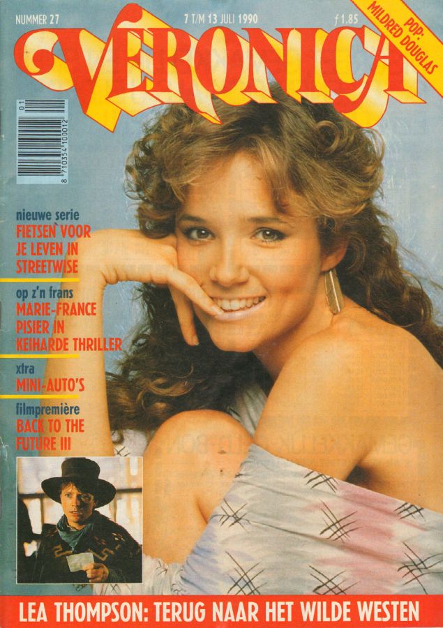 VERONICA magazine side cover Issue 27 7 July 1990