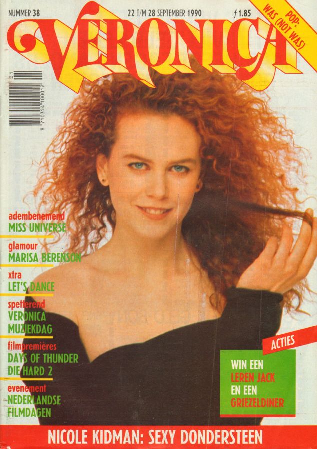 VERONICA magazine side cover Issue 38 22 September 1990