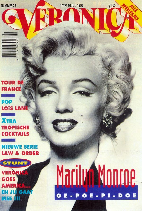 VERONICA magazine side cover Issue 27 10 July 1992