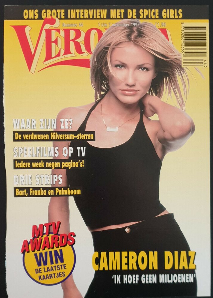 VERONICA magazine side cover  November 1997