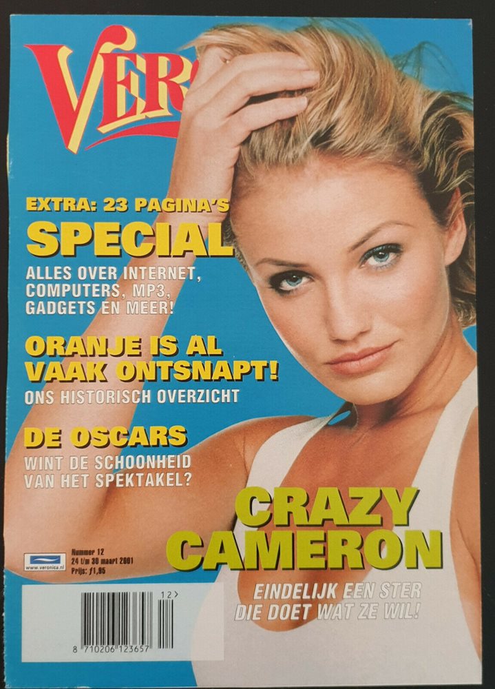 VERONICA magazine side cover Issue 12 24 March 2001
