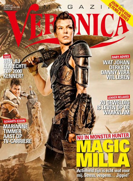 VERONICA magazine side cover 28 November 2020