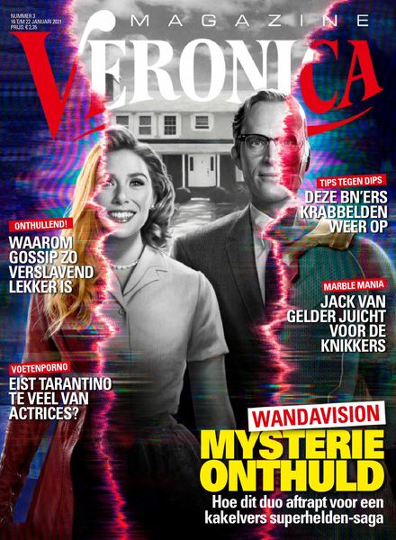 VERONICA magazine side cover 16 January 2021