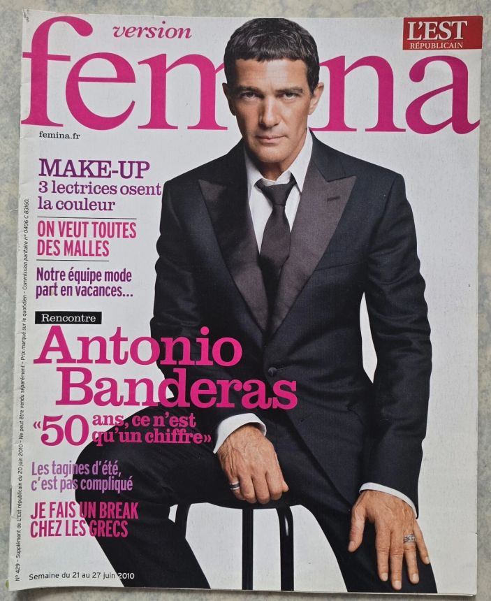 VERSION FEMINA magazine side cover 21 June 2010