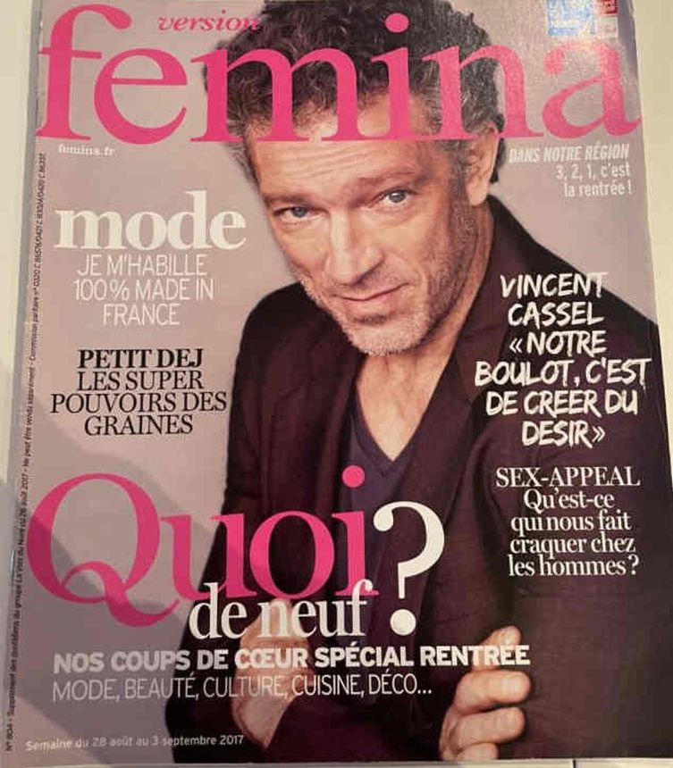 VERSION FEMINA magazine side cover Issue 804 28 August 2017