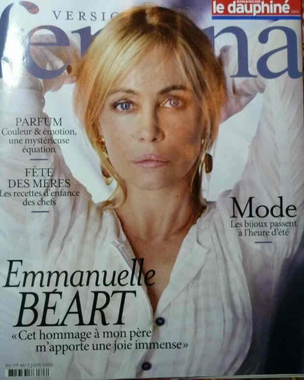 VERSION FEMINA magazine side cover 1 June 2020