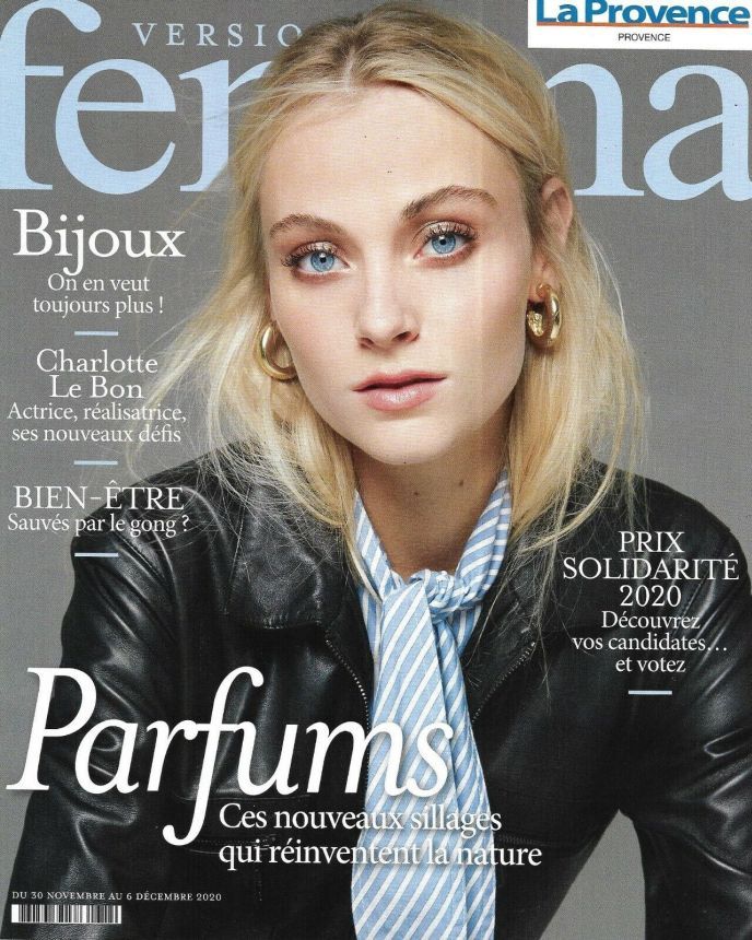 VERSION FEMINA magazine side cover 30 November 2020