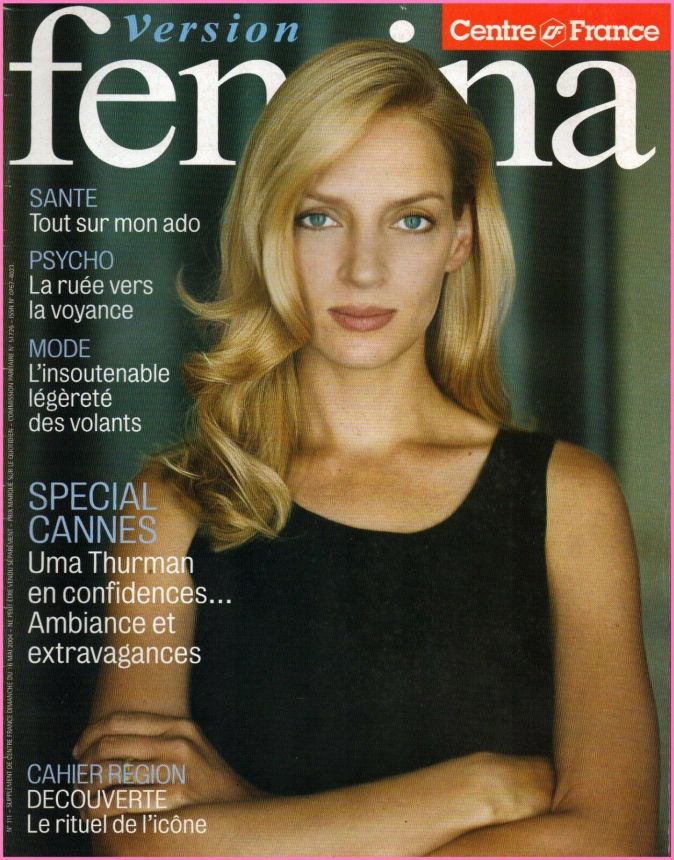 VERSION FEMINA magazine side cover Issue 111 16 May 2004