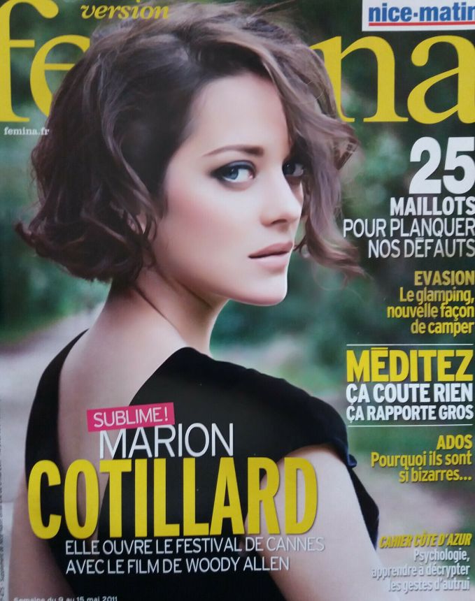 VERSION FEMINA magazine side cover Issue 475  8 May 2011