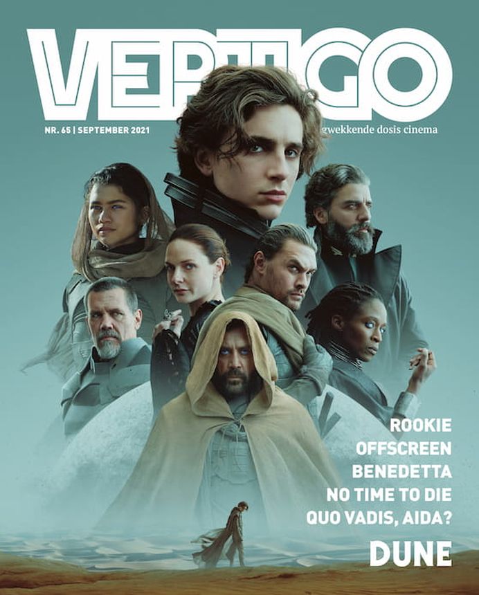 VERTIGO magazine side cover Issue 65  September 2021