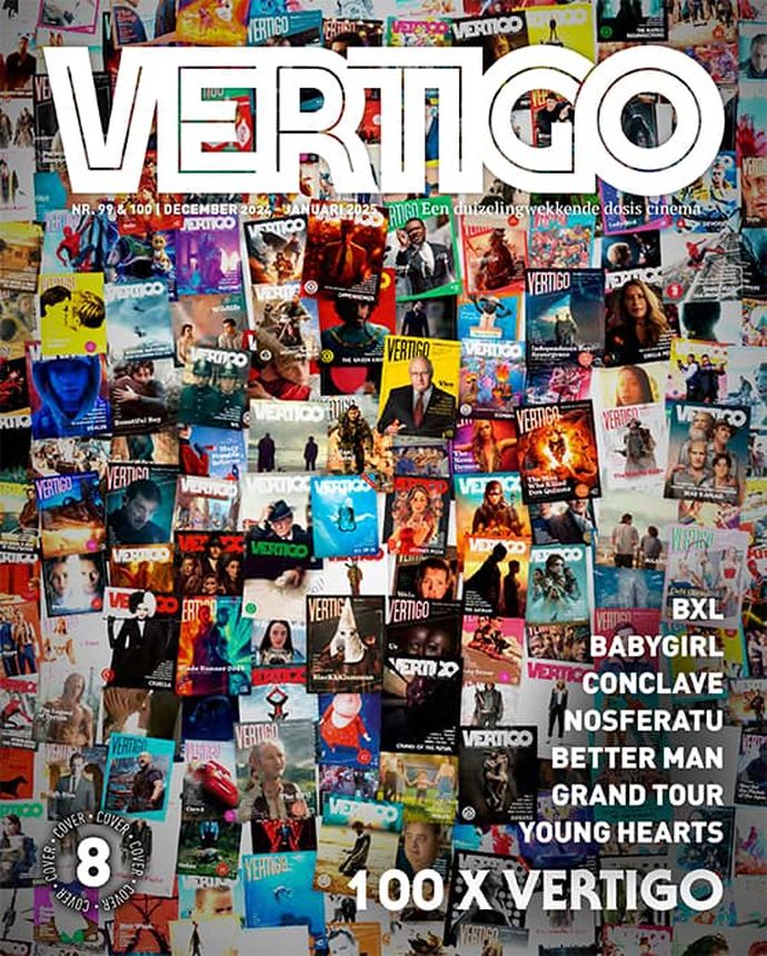 VERTIGO magazine side cover Issue 99-100  December 2024/ January 2025 