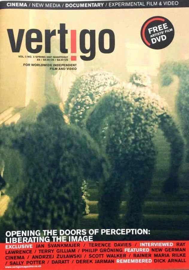 VERTIGO (UK) magazine side cover  Vol 3 # 5 Spring 2007