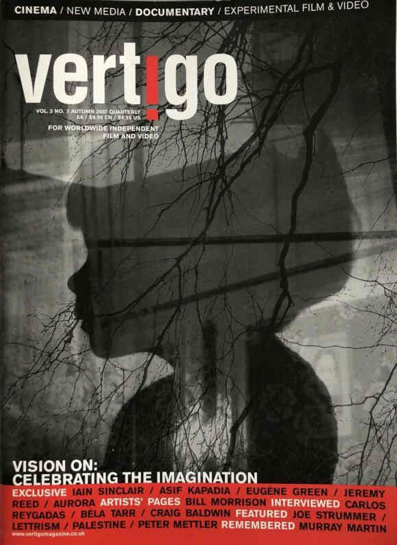 VERTIGO (UK) magazine side cover  Vol 3 # 7 Autumn 2007