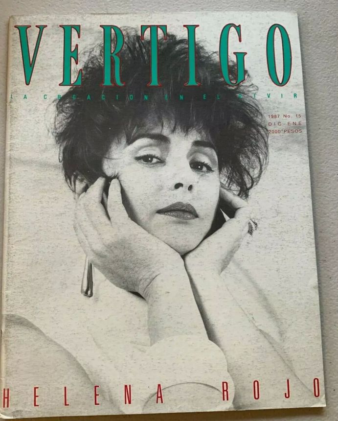 VERTIGO MEXICO magazine side cover Issue 15  December 1987/ January 1988 