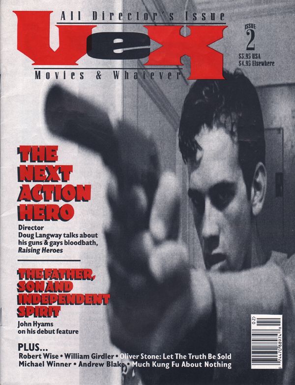 VEX magazine side cover Issue 2 Spring/Summer 1996