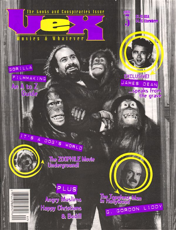 VEX magazine side cover Issue 3 Summer 1997