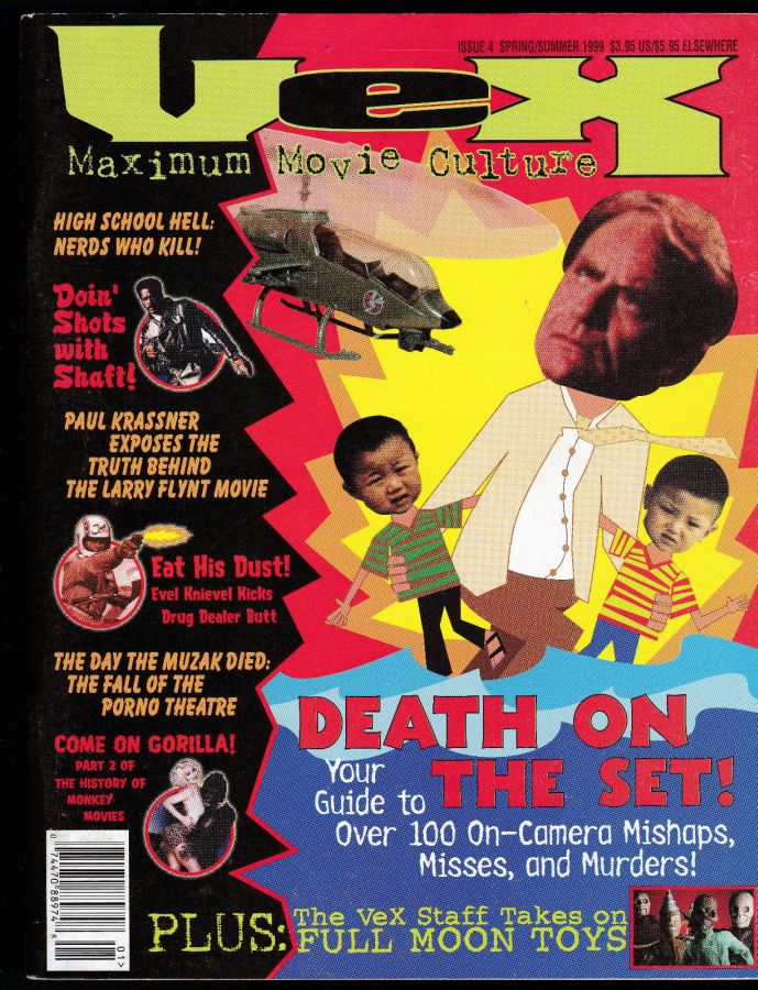 VEX magazine cover Issue 4 Spring/Summer 1999