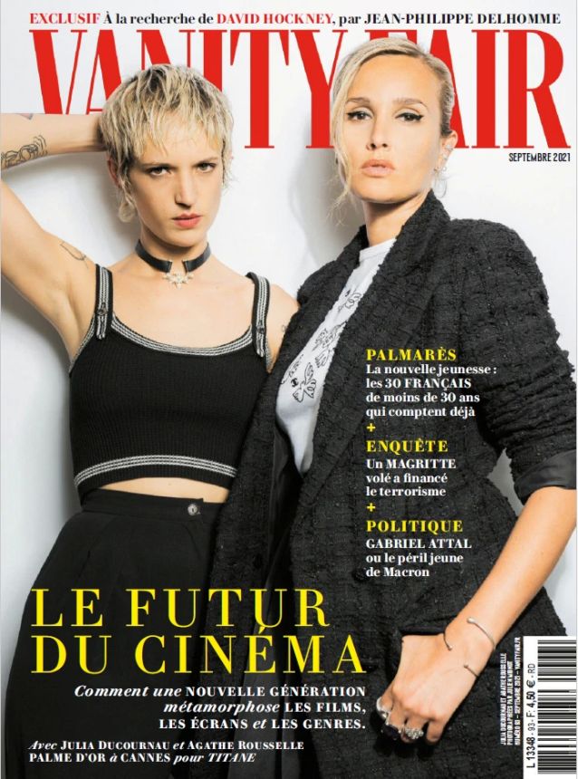 VANITY FAIR (Fr) magazine side cover  September 2021