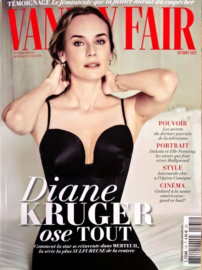 VANITY FAIR (Fr) magazine side cover Issue 135  October 2025