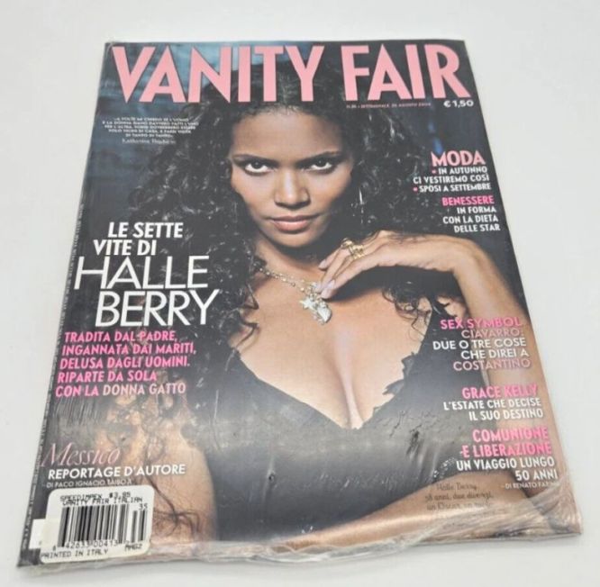 VANITY FAIR (Italy) magazine side cover Issue 35 26 August 2004