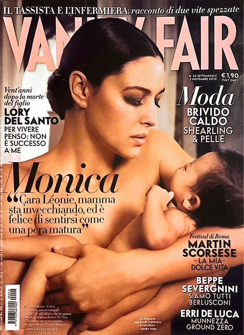 VANITY FAIR (Italy) magazine side cover Issue 43 3 November 2010
