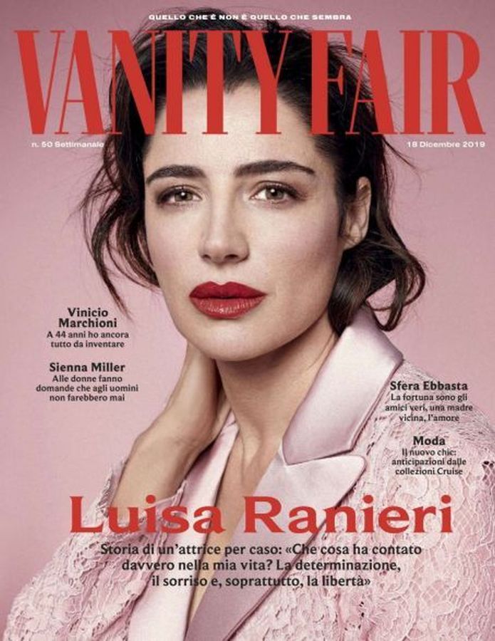 VANITY FAIR (Italy) magazine side cover Issue 50 18 December 2019