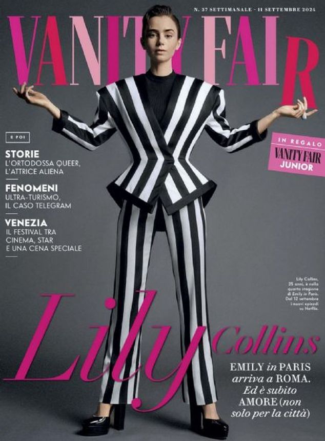 VANITY FAIR (Italy) magazine side cover 11 September 2024