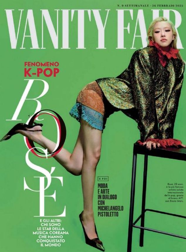 VANITY FAIR (Italy) magazine side cover 26 February 2025