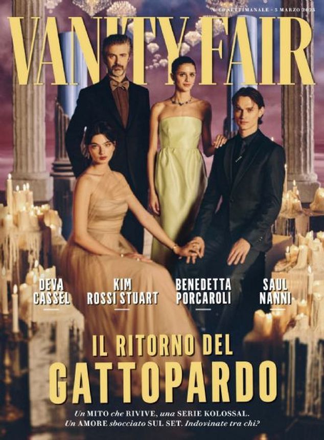 VANITY FAIR (Italy) magazine side cover 5 March 2025