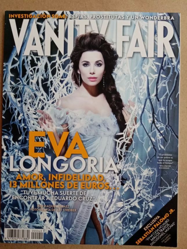 VANITY FAIR MEXICO magazine side cover  December 2011