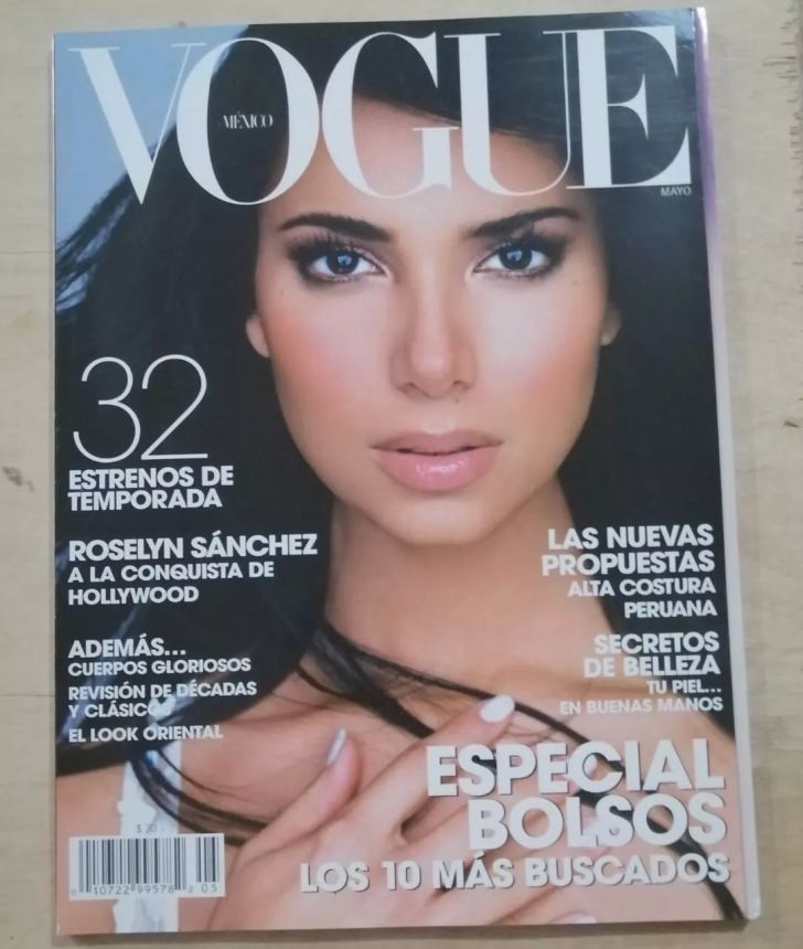 VOGUE MEXICO magazine side cover  May 2013