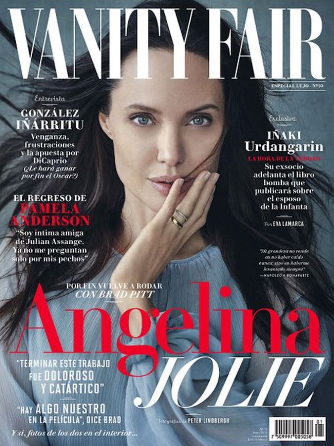 VANITY FAIR MEXICO magazine side cover  January 2016