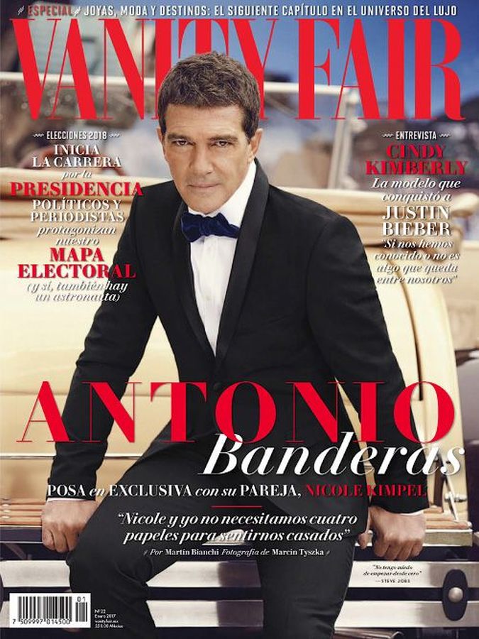 VANITY FAIR MEXICO magazine side cover  January 2017