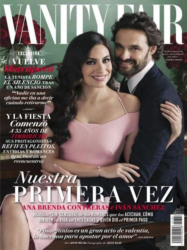 VANITY FAIR MEXICO magazine side cover  April 2017