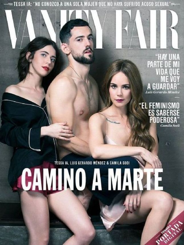 VANITY FAIR MEXICO magazine side cover  December 2017