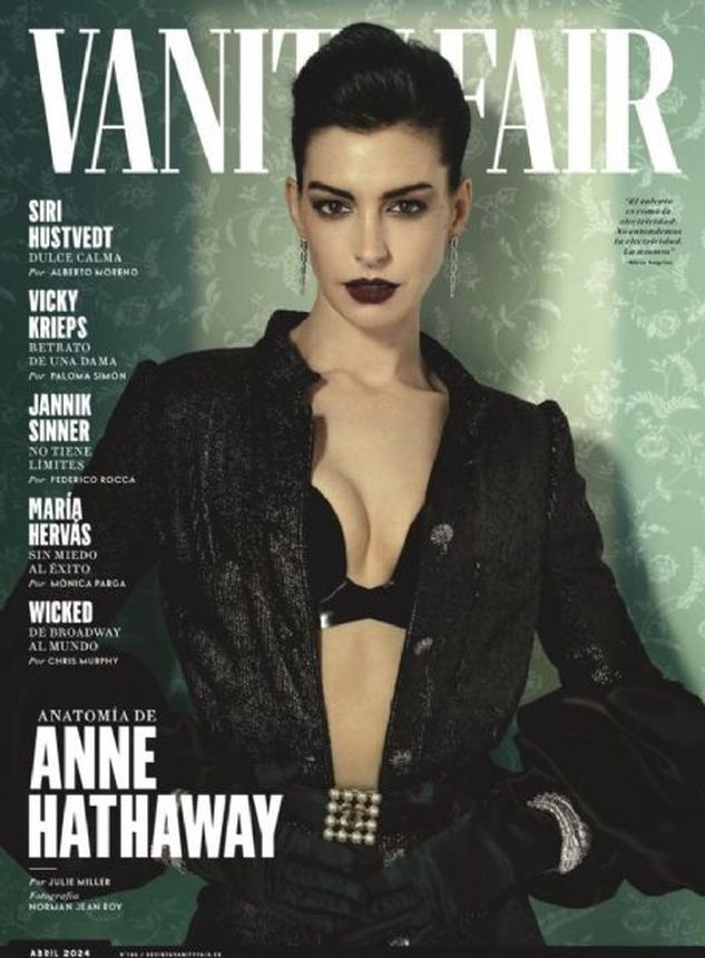 VANITY FAIR (Spain) magazine side cover  April 2024