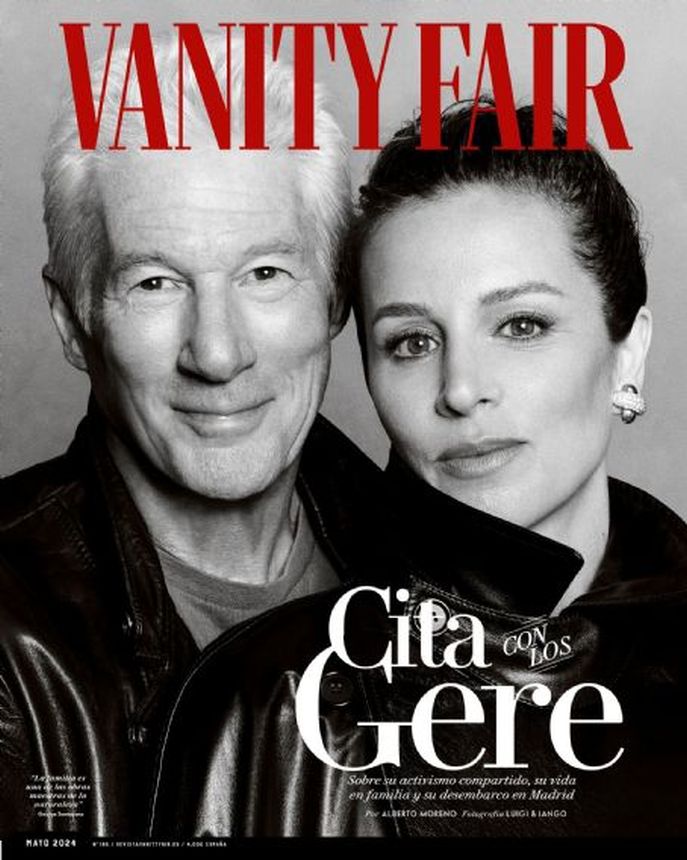 VANITY FAIR (Spain) magazine side cover  May 2024