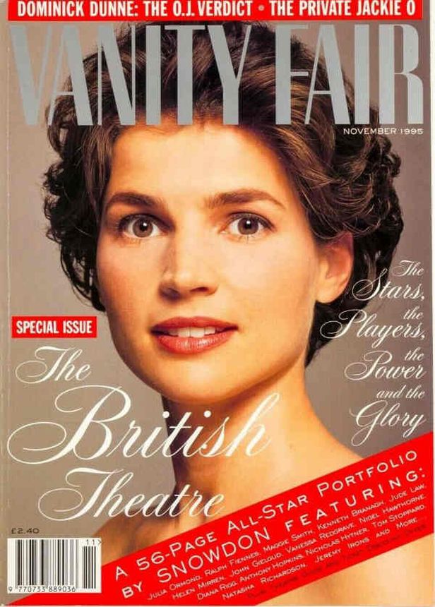 VANITY FAIR UK magazine side cover  November 1995