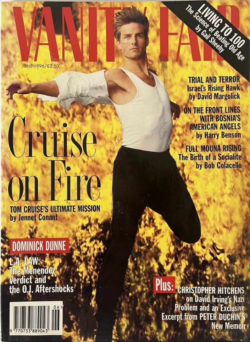 VANITY FAIR UK magazine side cover  June 1996