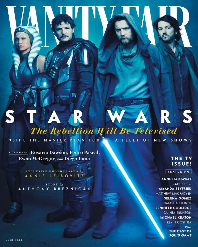 VANITY FAIR UK magazine side cover  June 2022