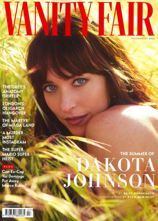 VANITY FAIR UK magazine side cover  July/August 2022
