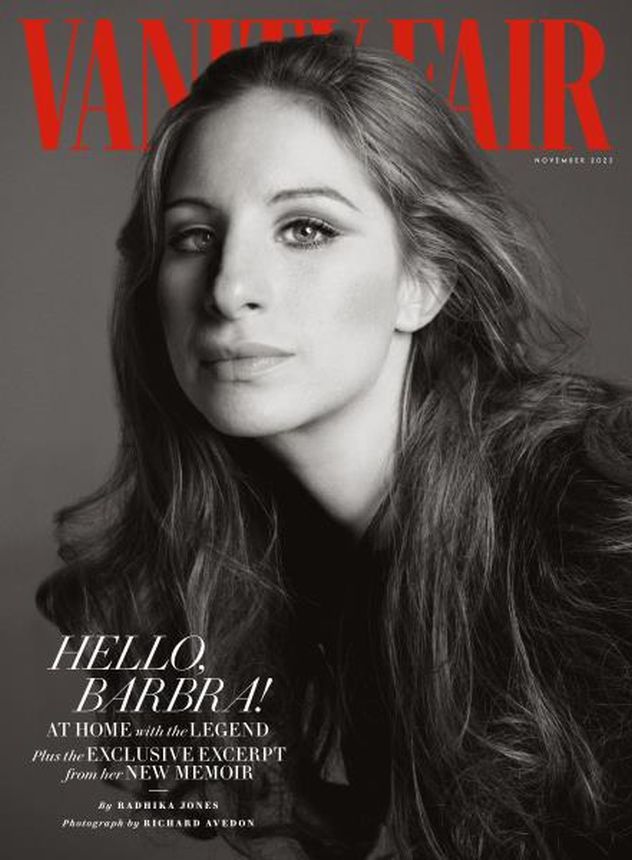 VANITY FAIR UK magazine side cover  November 2023