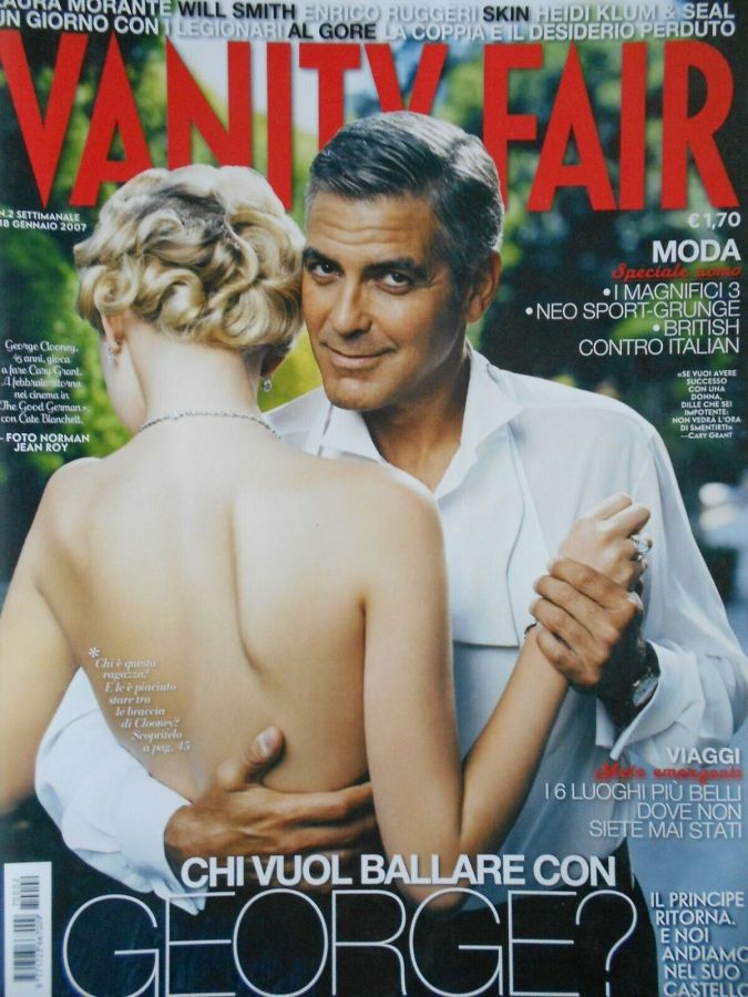 VANITY FAIR (Italy) magazine side cover Issue 2 18 January 2007