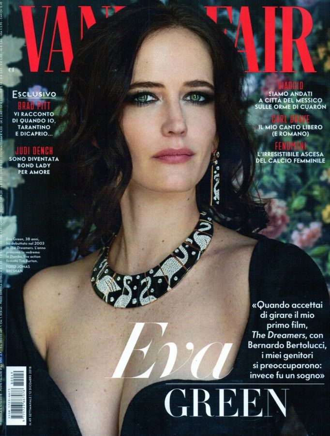 VANITY FAIR (Italy) magazine side cover Issue 49 12 December 2018