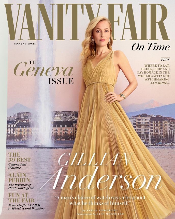 VANITY FAIR UK magazine side cover Spring 2021