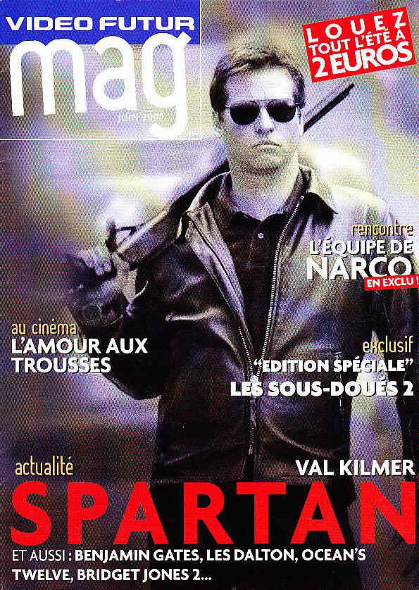 VIDEO FUTUR MAG magazine side cover June 2005