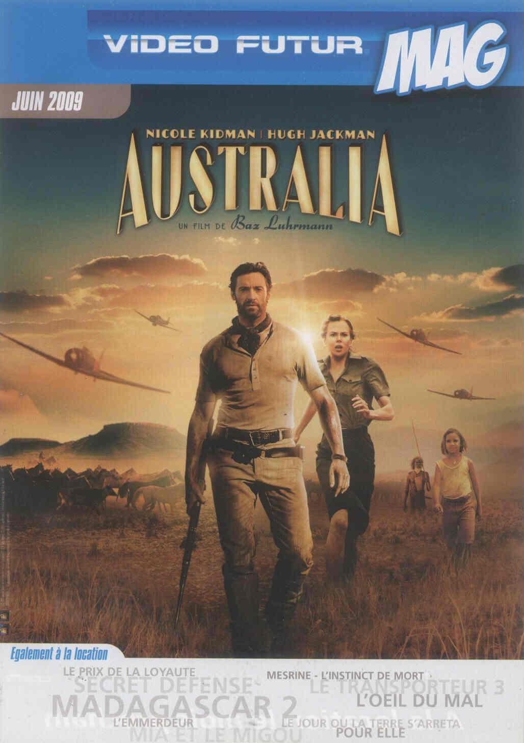 VIDEO FUTUR MAG magazine side cover Issue 98 June 2009