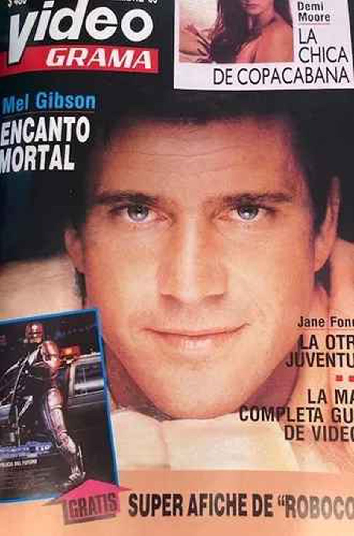 VIDEOGRAMA magazine side cover   